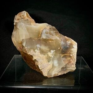 Raw Chalcedony / Agate Chunk • Natural Translucent Stone • 6.3 oz